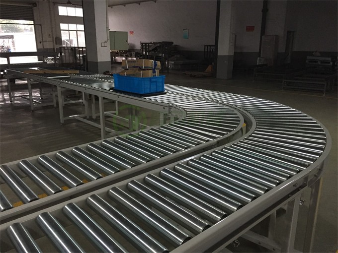 轉(zhuǎn)彎輥筒輸送機07